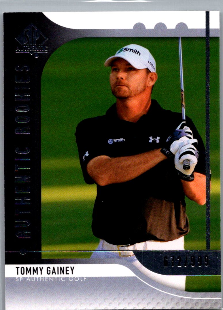 2012 SP Authentic Tommy Gainey #85 SN999, RC front