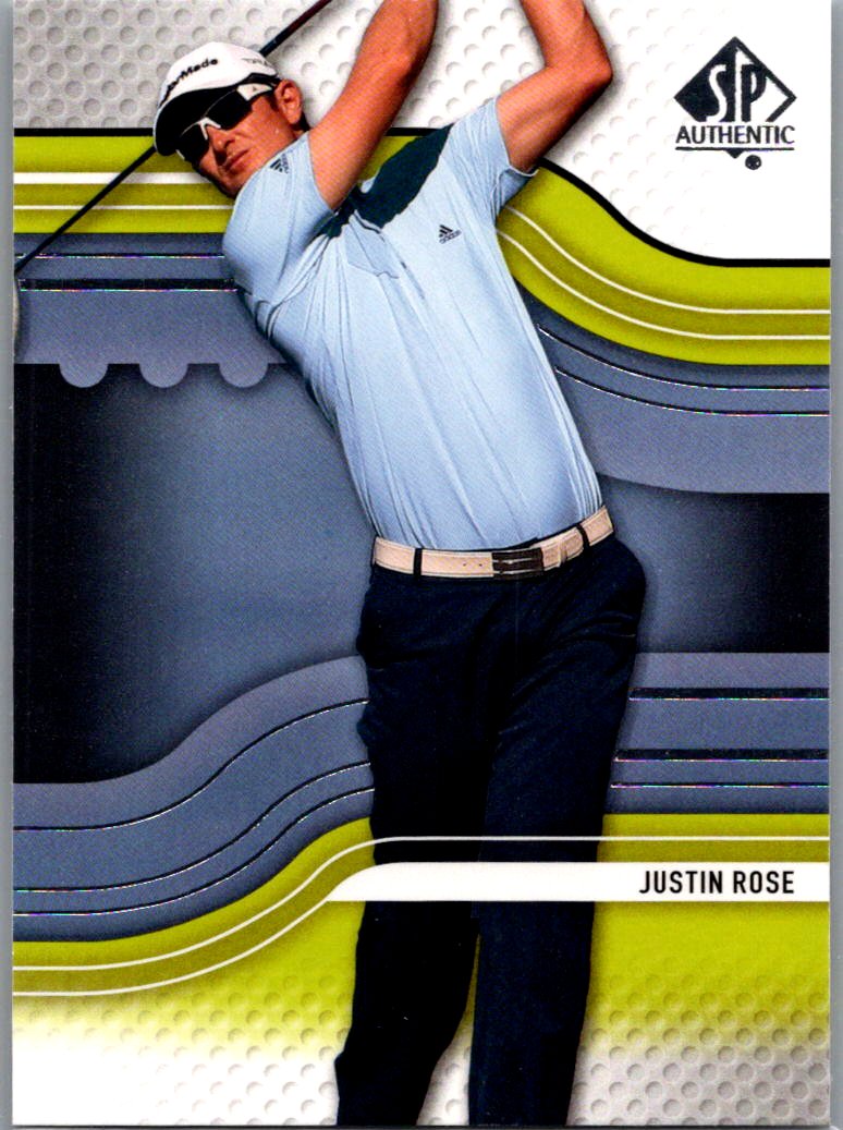 2012 SP Authentic Justin Rose #31 front