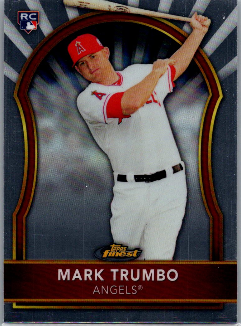 2011 Finest Mark Trumbo #71 front