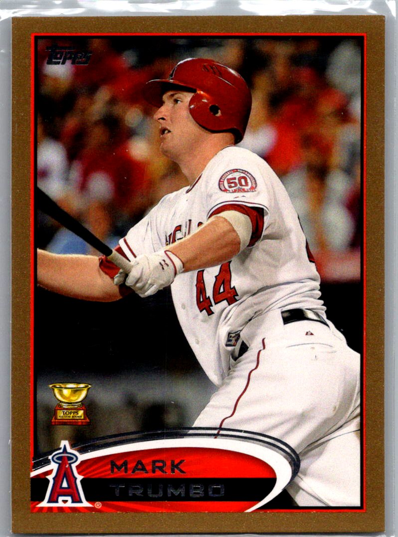 2012 Topps - Gold Mark Trumbo #106 SN2012 front
