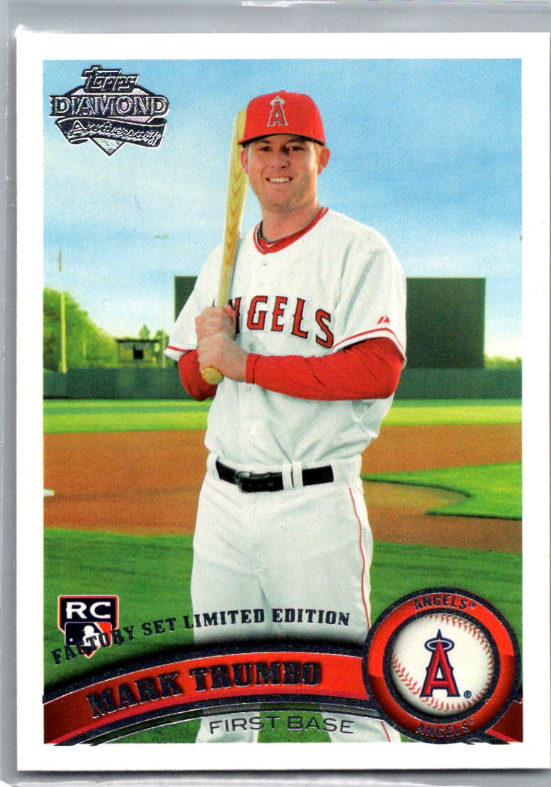 2011 Topps - Diamond Anniversary Limited Edition Mark Trumbo #57 front