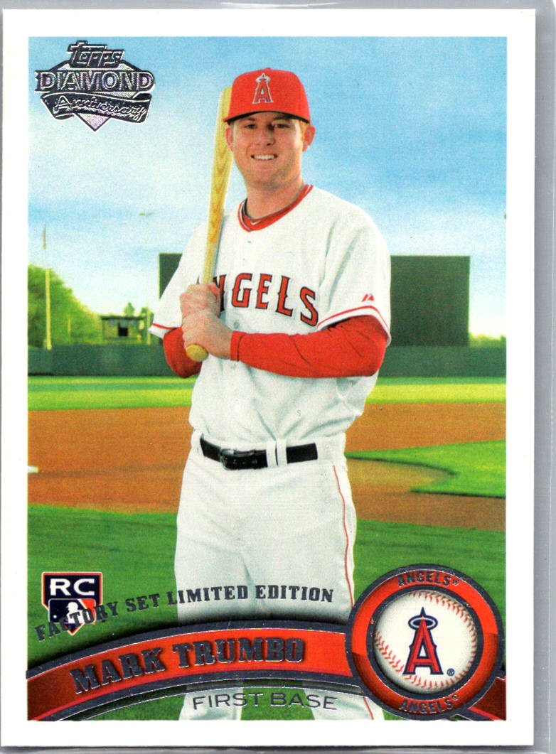 2011 Topps - Diamond Anniversary Limited Edition Mark Trumbo #57 front