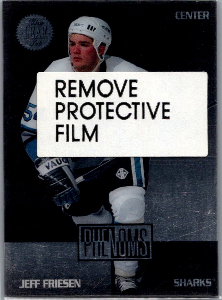 1994-95 Leaf - Phenoms Jeff Friesen #9 front