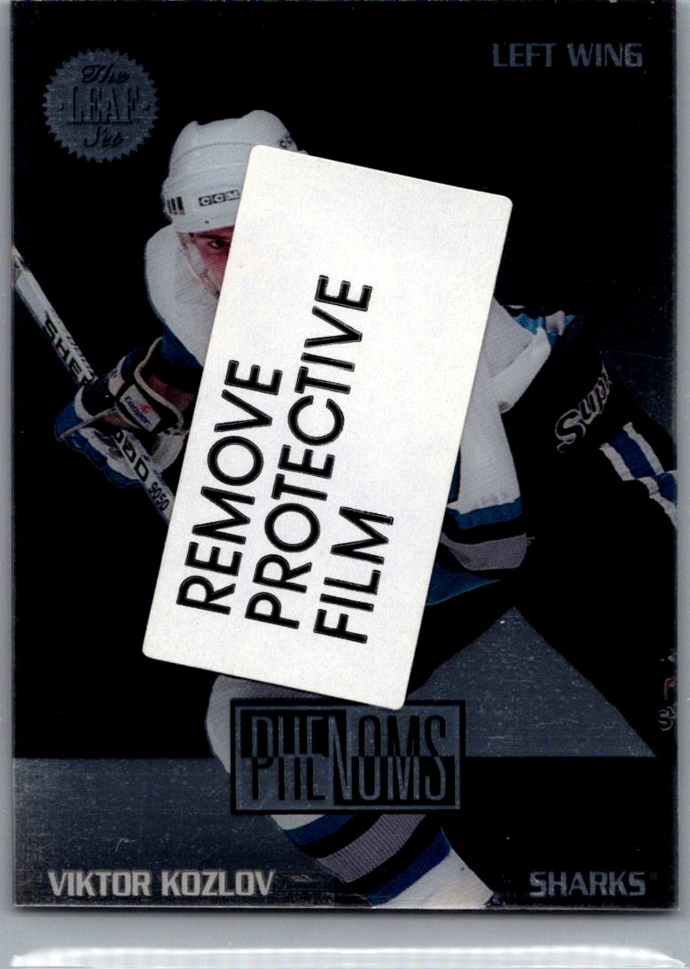 1994-95 Leaf - Phenoms Viktor Kozlov #8 front