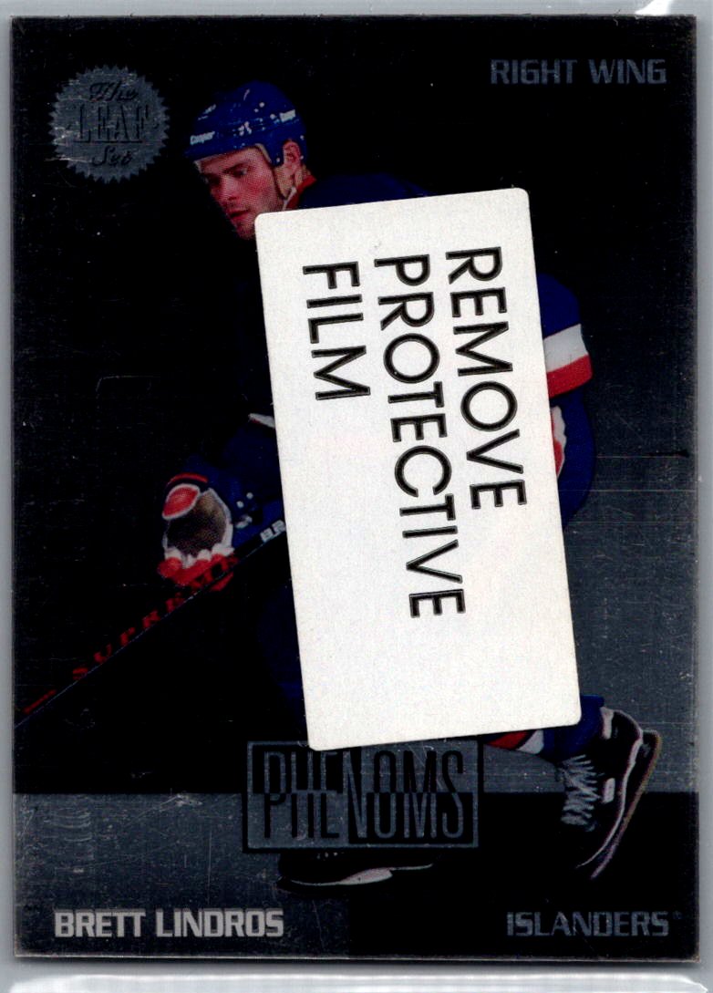 1994-95 Leaf - Phenoms Brett Lindros #2 front