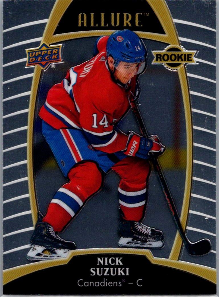 2019-20 Upper Deck Allure Nick Suzuki #91 RC front