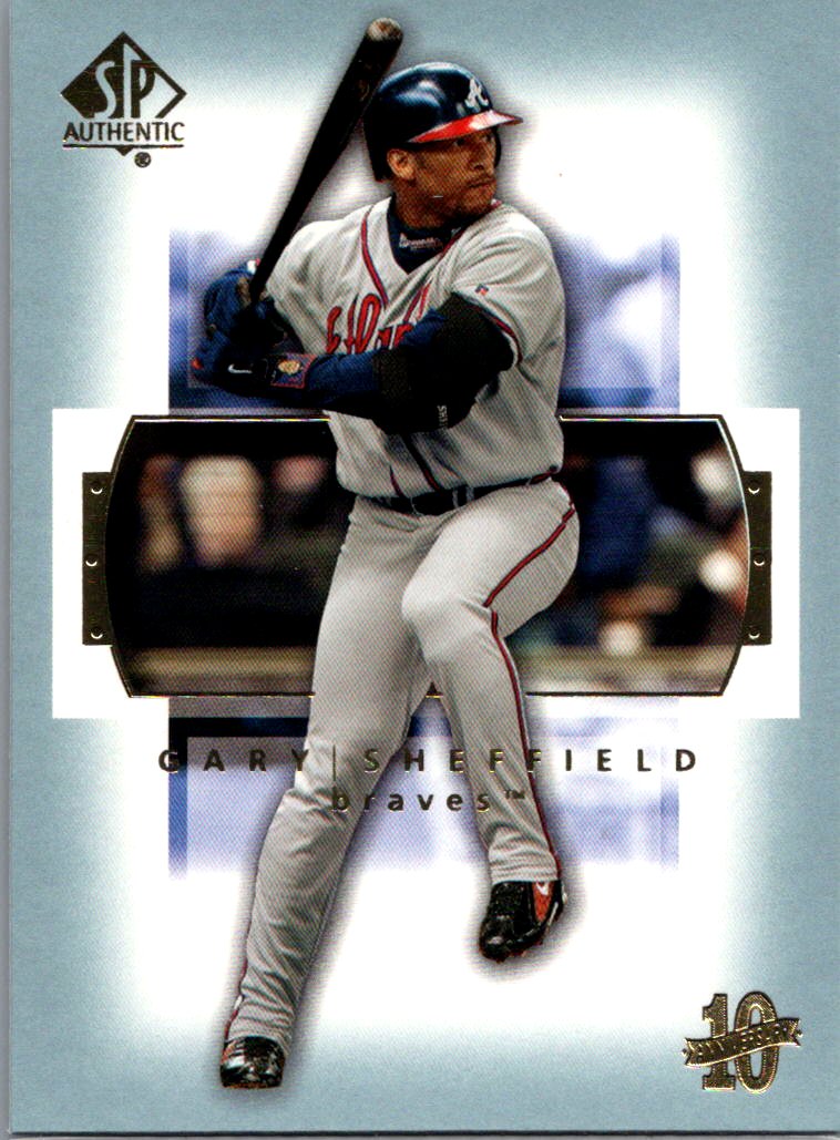 2003 SP Authentic Gary Sheffield #49 front