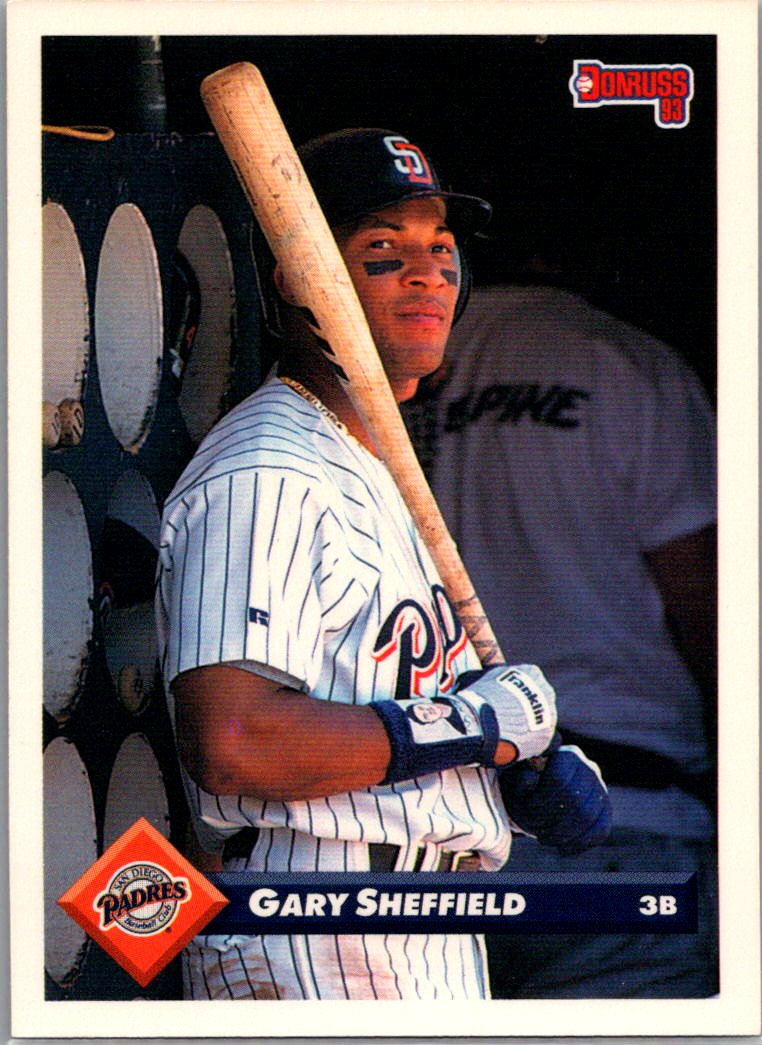 1993 Donruss Gary Sheffield #444 front