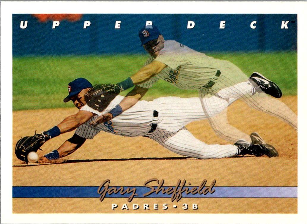 1993 Upper Deck Gary Sheffield #222 front