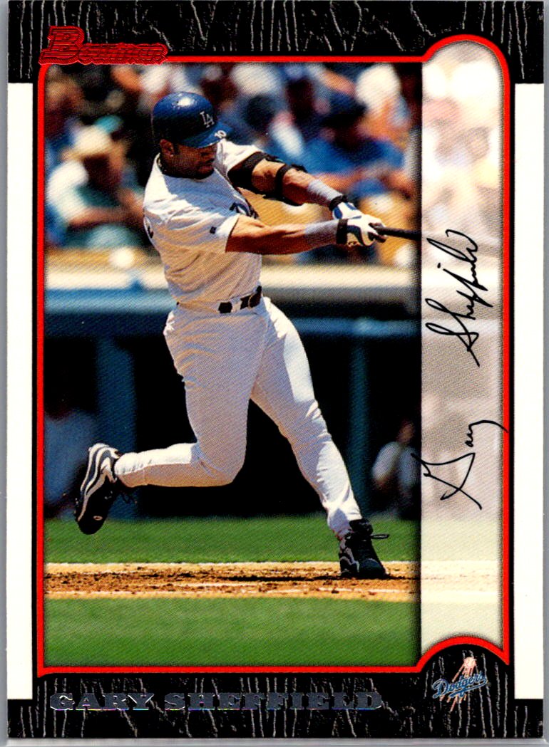 1999 Bowman Gary Sheffield #11 front