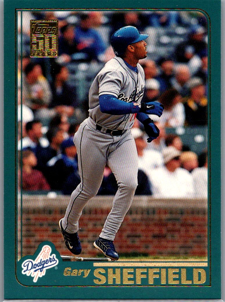 2001 Topps - Limited Gary Sheffield #145 front