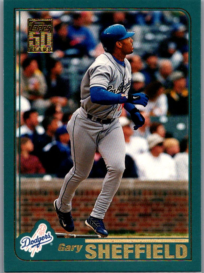 2001 Topps - Home Team Advantage Gary Sheffield #145 front