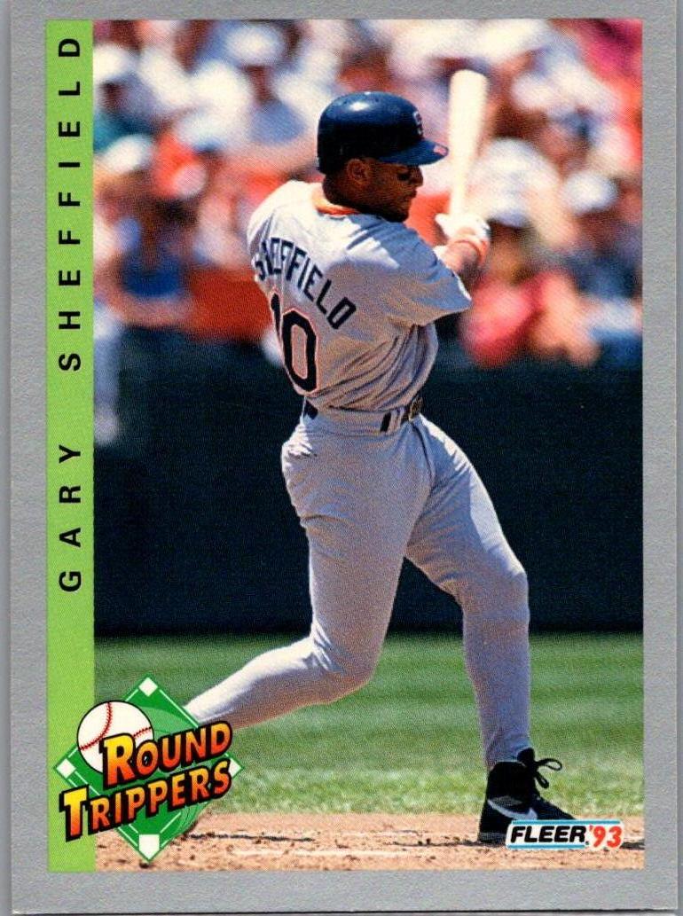 1993 Fleer Gary Sheffield #351 front