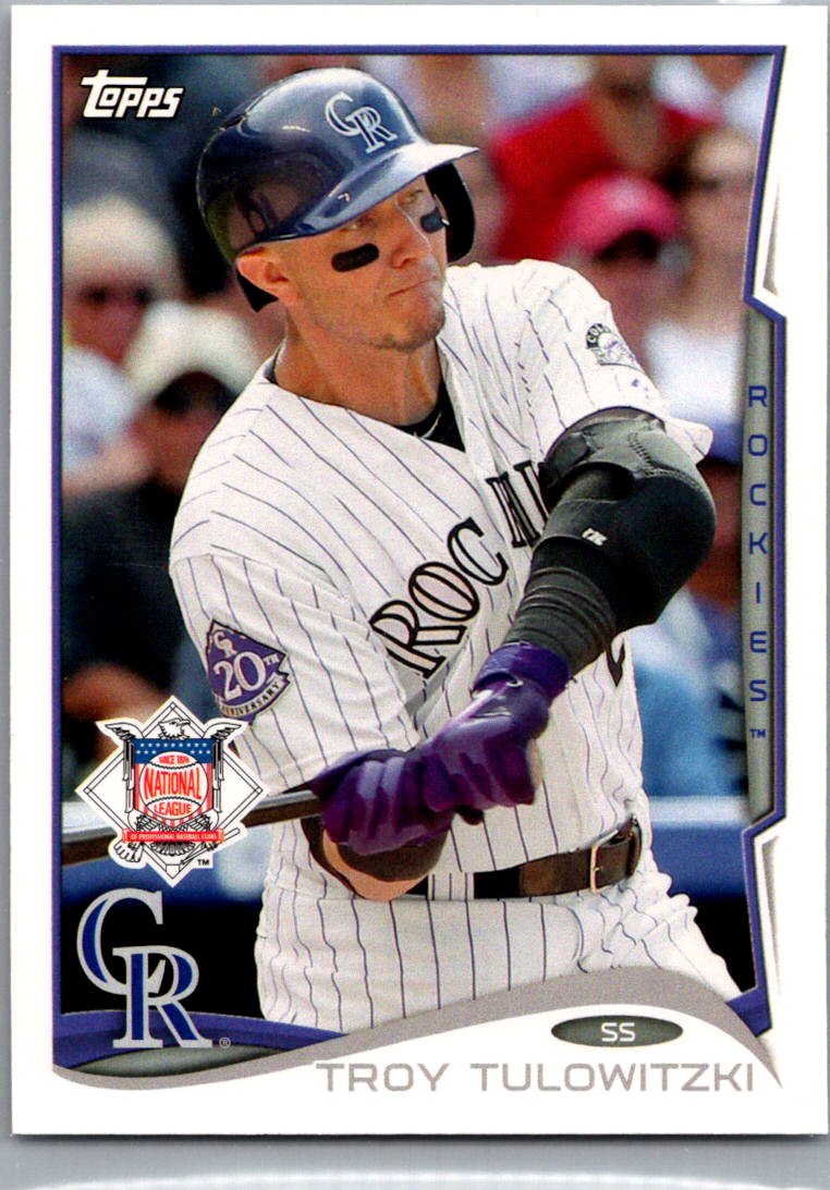 2014 Topps National League All-Stars Troy Tulowitzki #NL-6 front