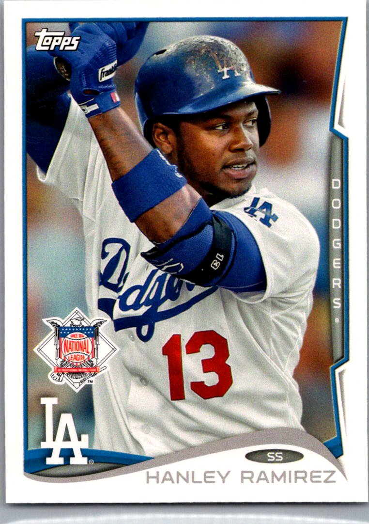 2014 Topps National League All-Stars Hanley Ramirez #NL-14 front