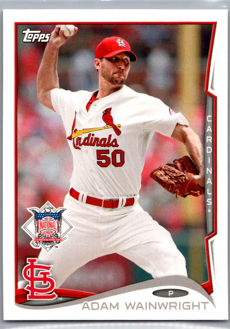2014 Topps National League All-Stars Adam Wainwright #NL-4 front