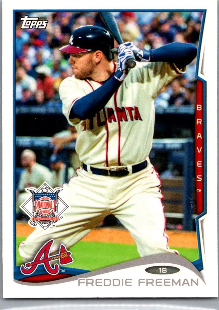 2014 Topps National League All-Stars Freddie Freeman #NL-5 front