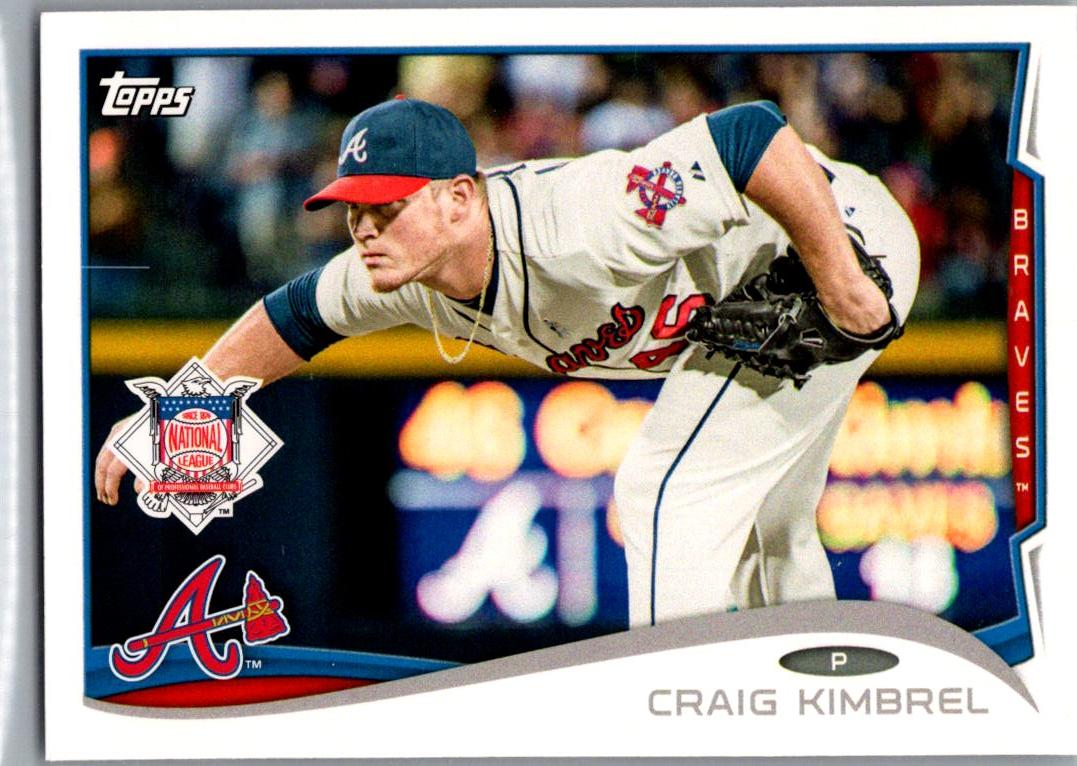 2014 Topps National League All-Stars Craig Kimbrel #NL-15 front