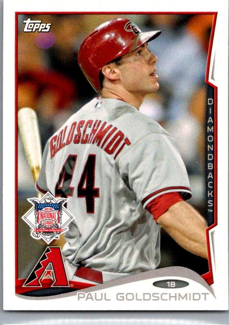 2014 Topps National League All-Stars Paul Goldschmidt #NL-10 front