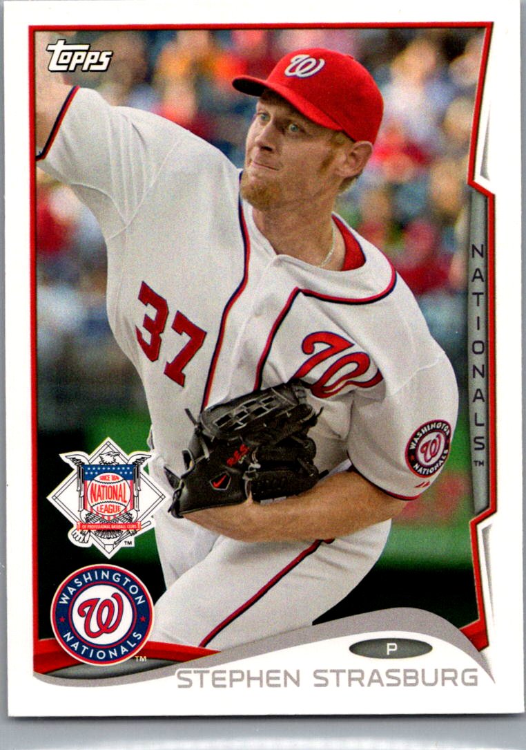 2014 Topps National League All-Stars Stephen Strasburg #NL-8 front