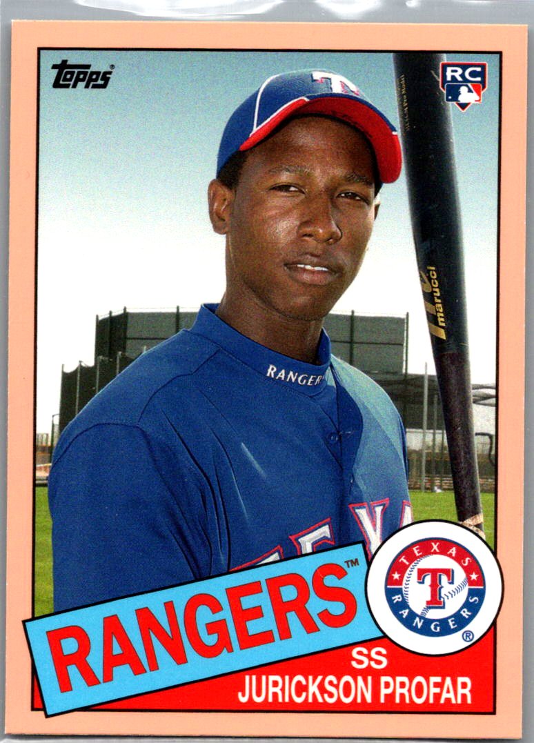 2013 Topps Archives - Orange Day Glow Jurickson Profar #133 RC front