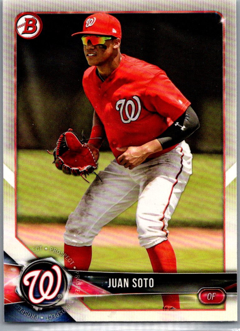 2018 Bowman - Prospects Juan Soto #BP52 front