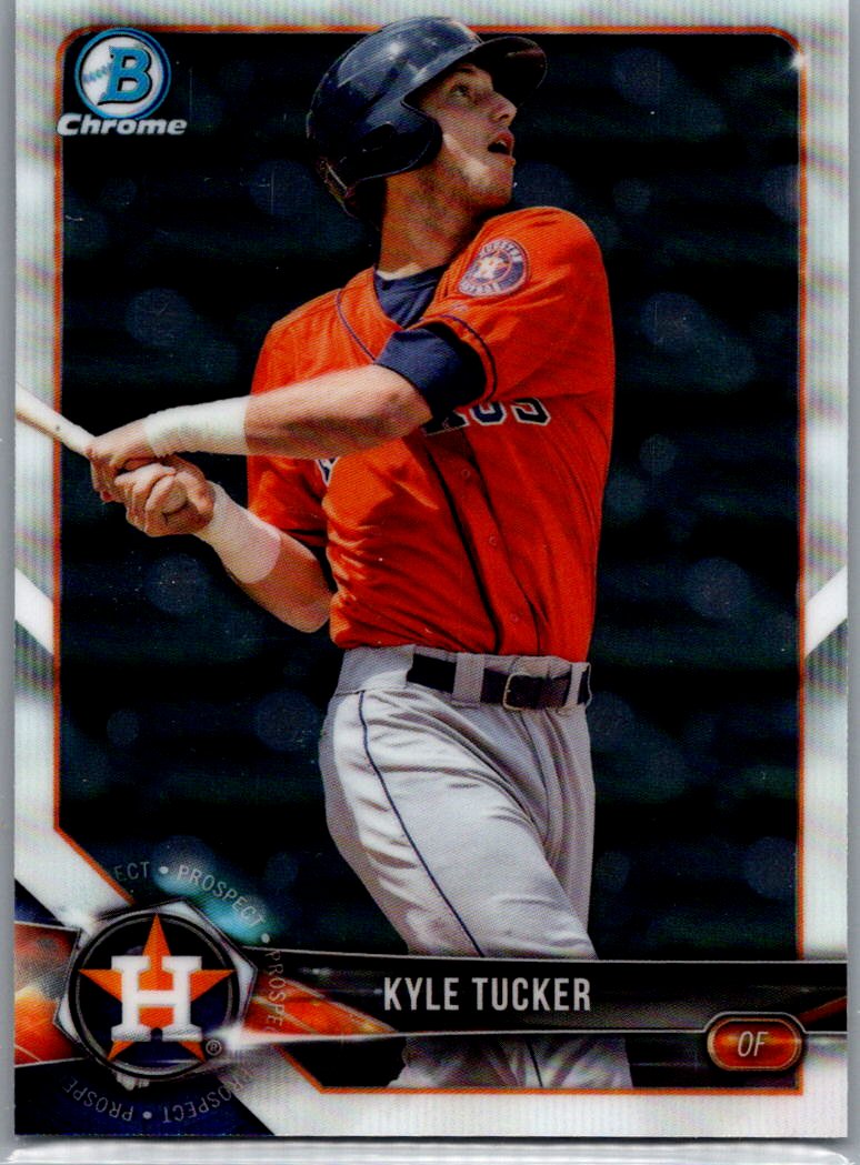 2018 Bowman - Chrome Prospects Kyle Tucker #BCP55 front
