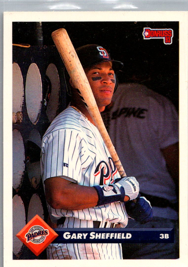 1993 Donruss Gary Sheffield #444 front
