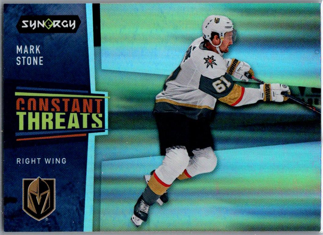 2020-21 Upper Deck Synergy - Constant Threats Mark Stone #CT-9 front