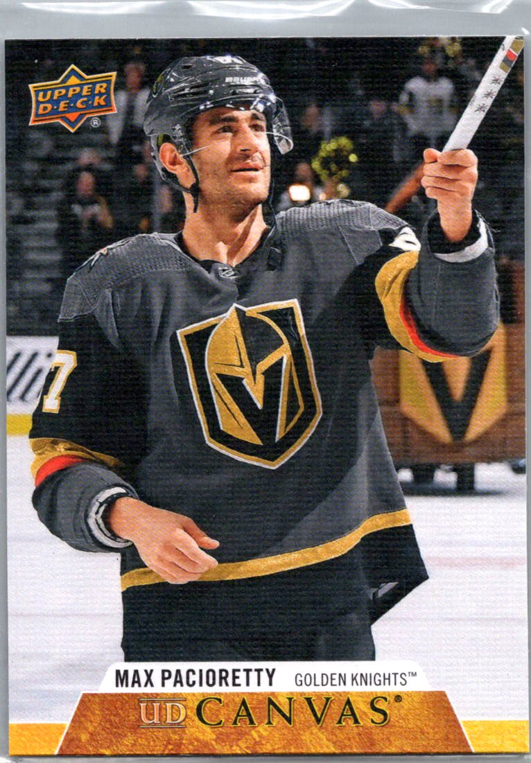 2020-21 Upper Deck - UD Canvas Max Pacioretty #C83 front