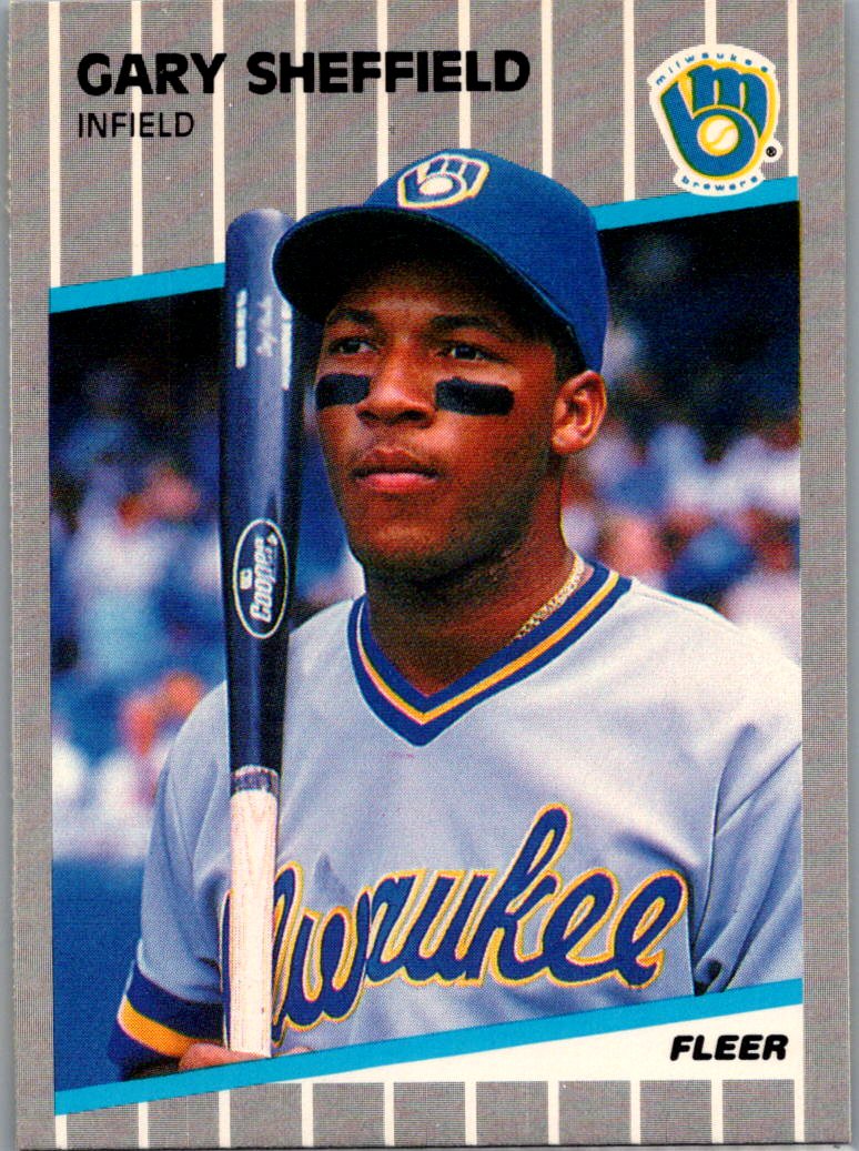1989 Fleer Gary Sheffield #196 RC front