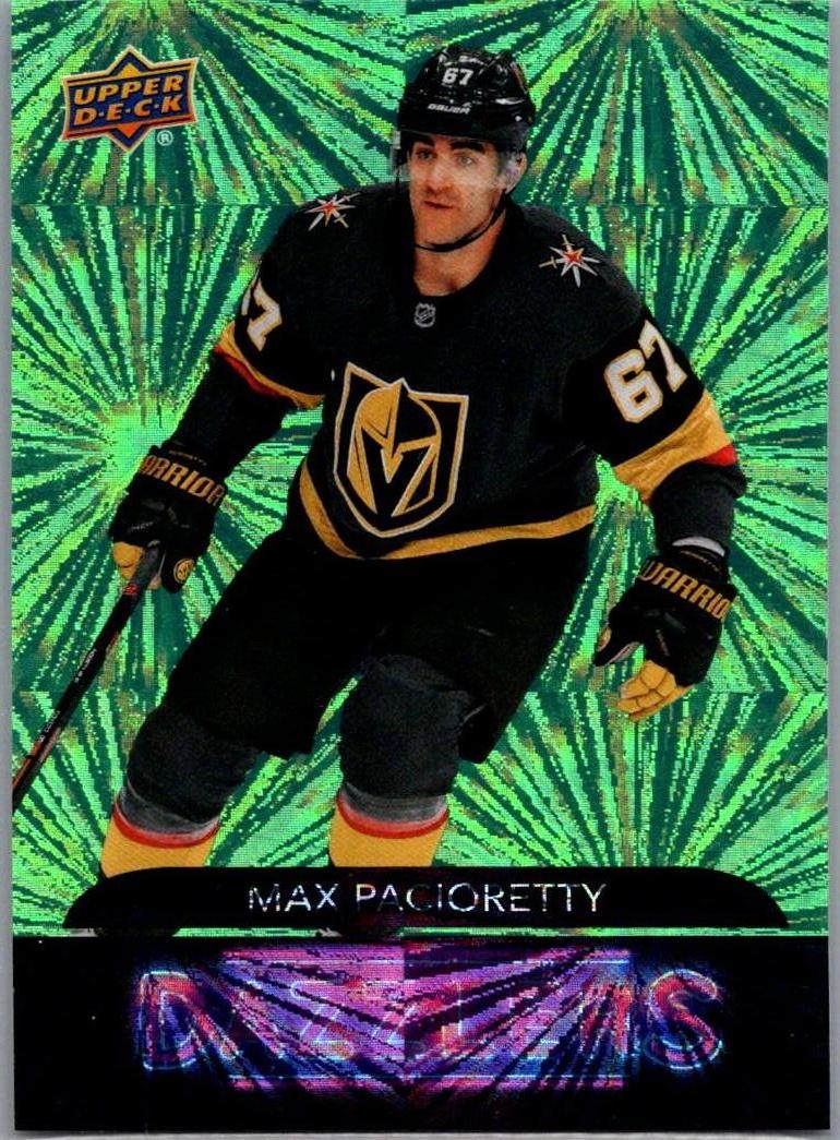 2020-21 Upper Deck - Dazzlers Green Max Pacioretty #DZ-46 front