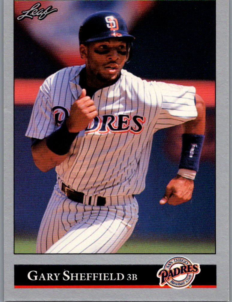 1992 Leaf Gary Sheffield #446 front