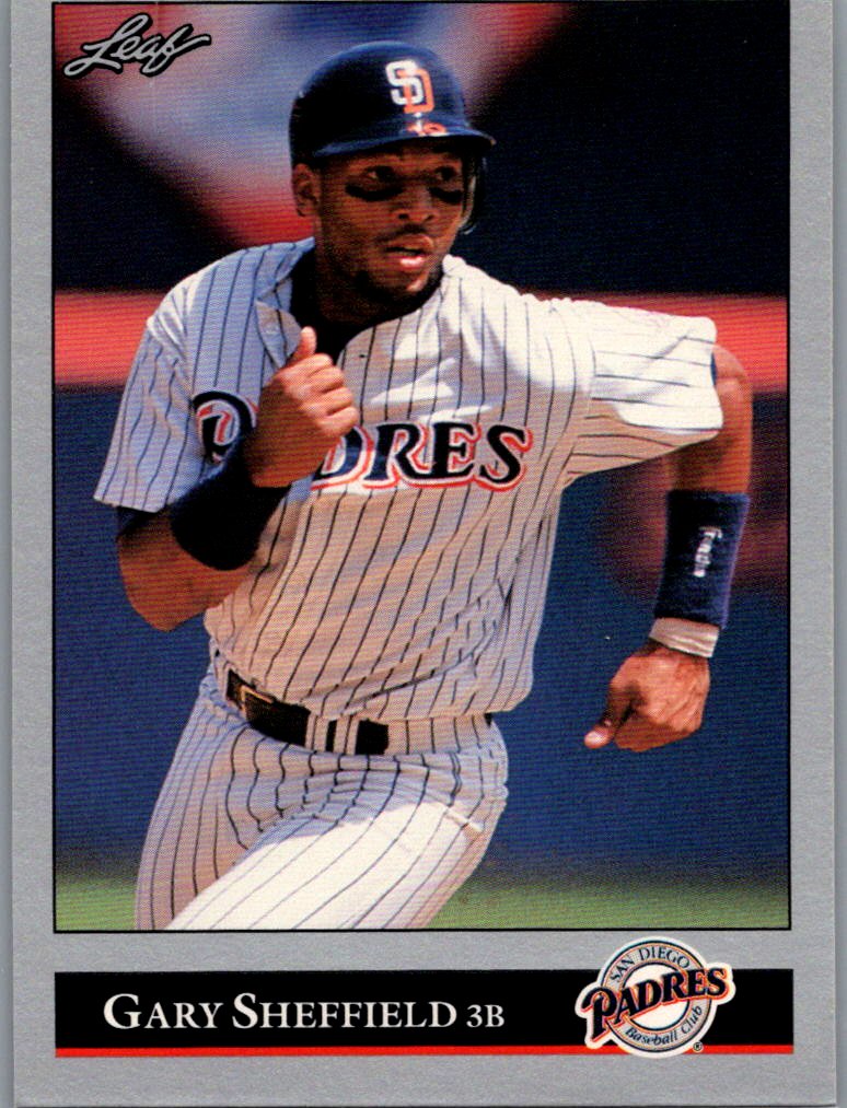 1992 Leaf Gary Sheffield #446 front