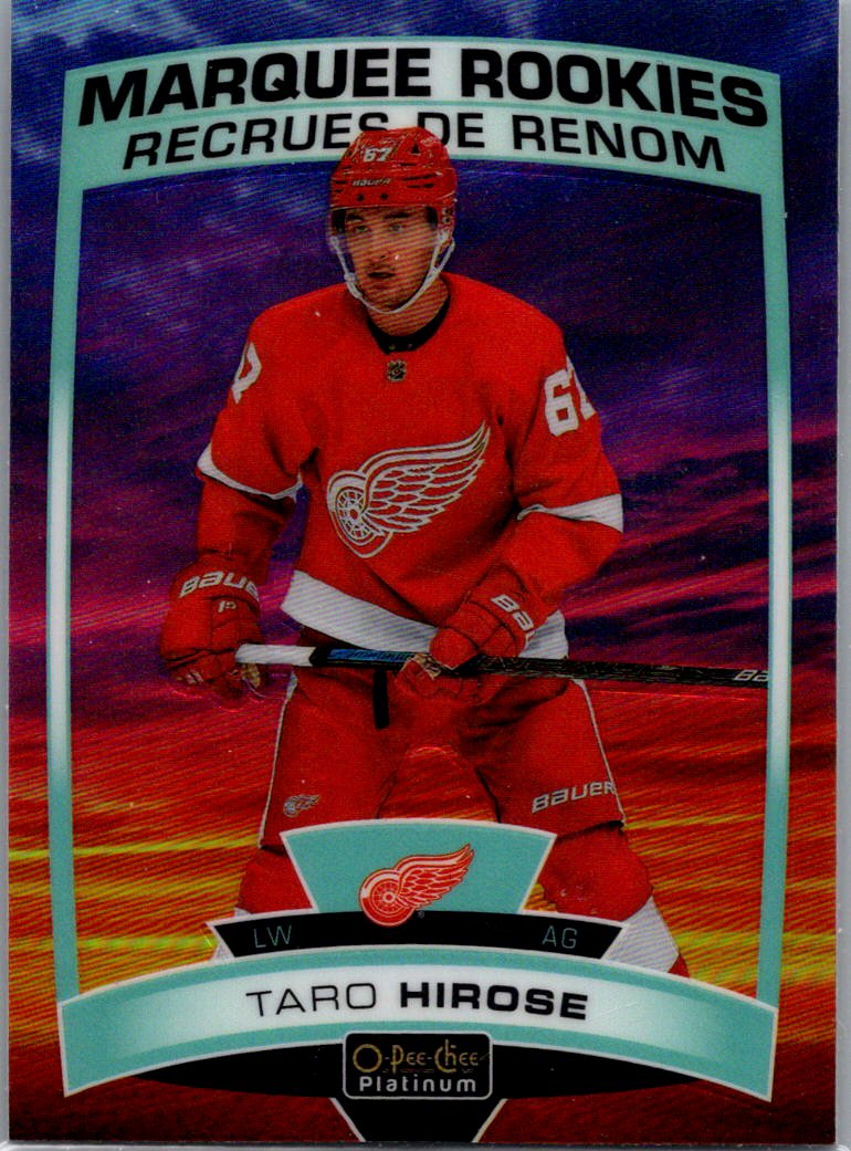 2019-20 O-Pee-Chee Platinum - Sunset Taro Hirose #198 front