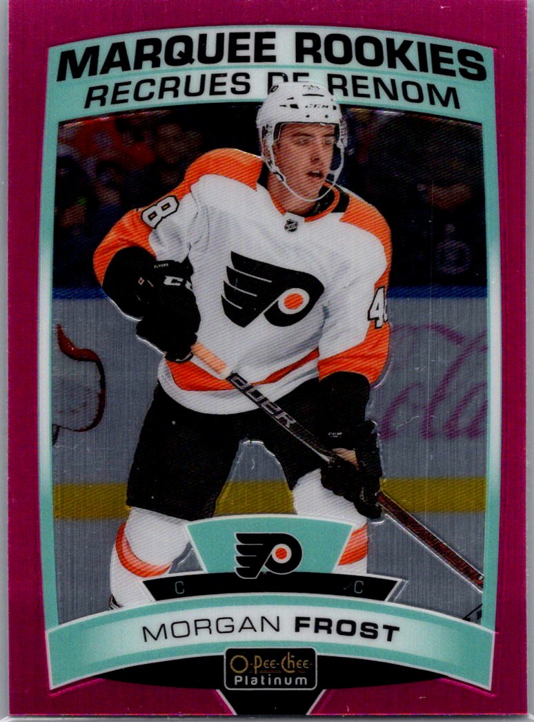 2019-20 O-Pee-Chee Platinum - Matte-Pink Morgan Frost #152 front