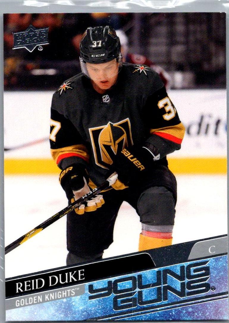 2020-21 Upper Deck Reid Duke #202 RC front