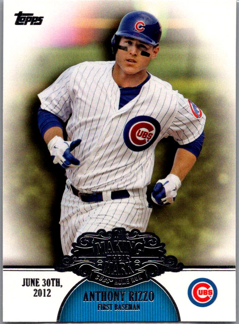 2013 Topps - Making Their Mark Anthony Rizzo #MM-17 front