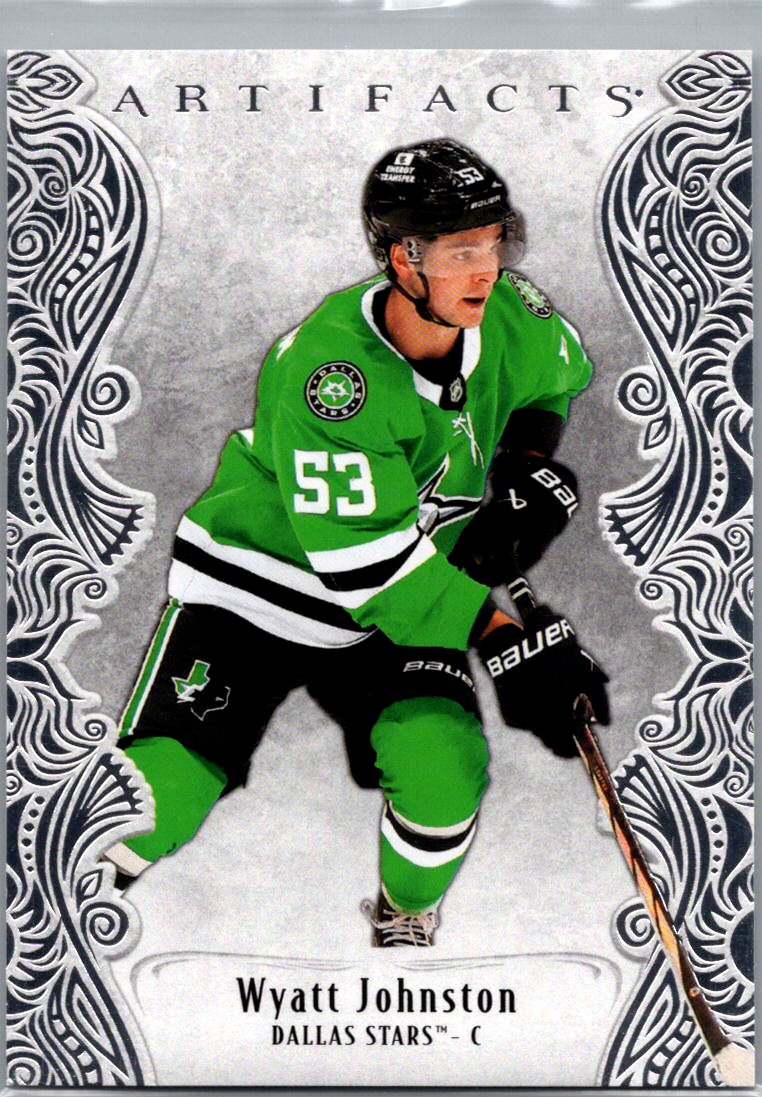 2025-26 Upper Deck Artifacts Wyatt Johnston #113 SN699 front