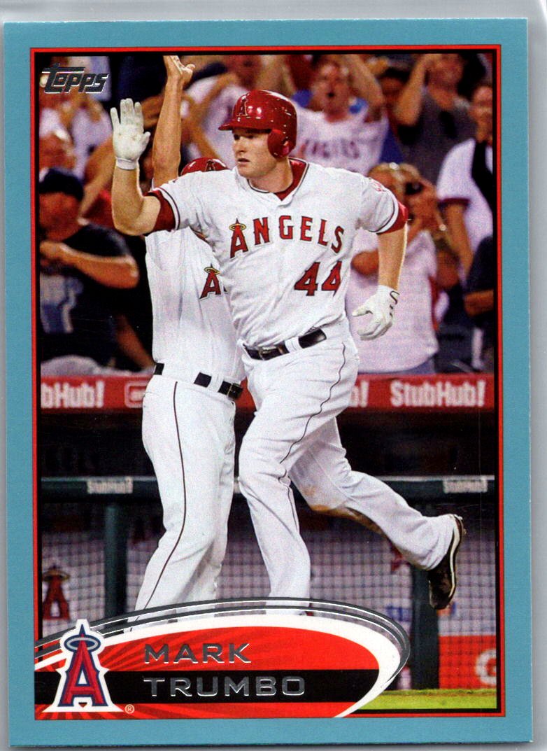 2012 Topps - Blue Mark Trumbo #281 front