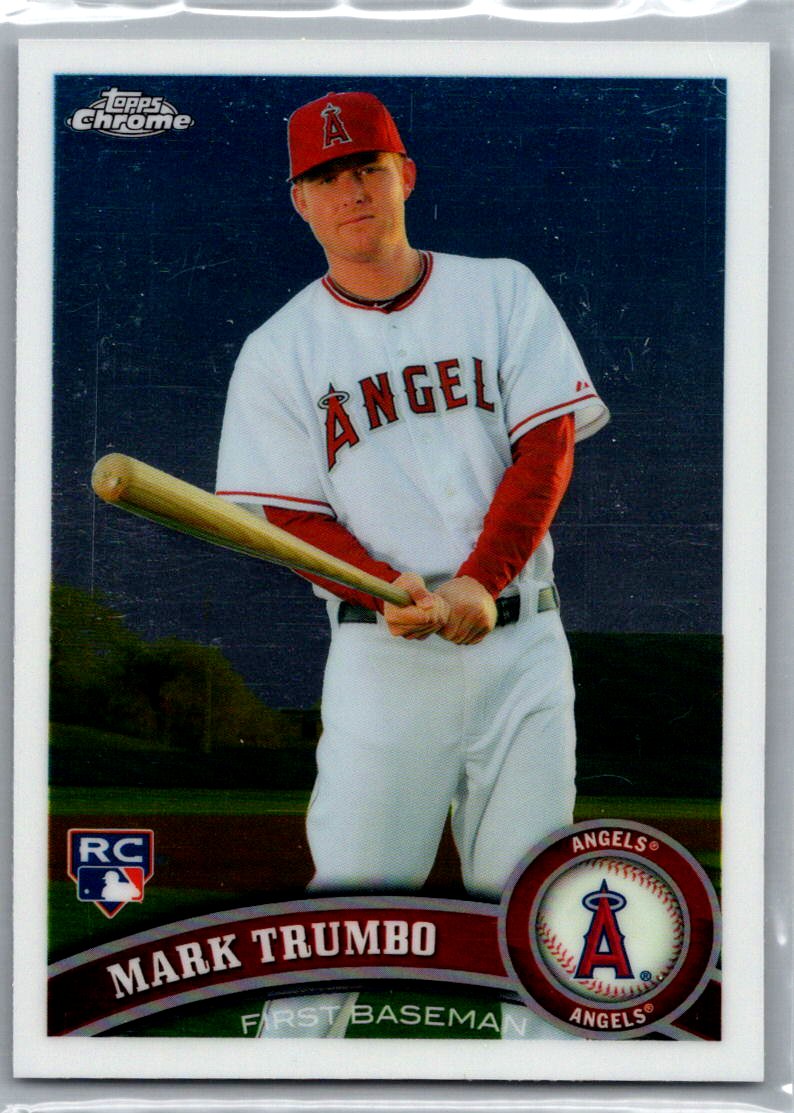 2011 Topps Chrome Mark Trumbo #178 front