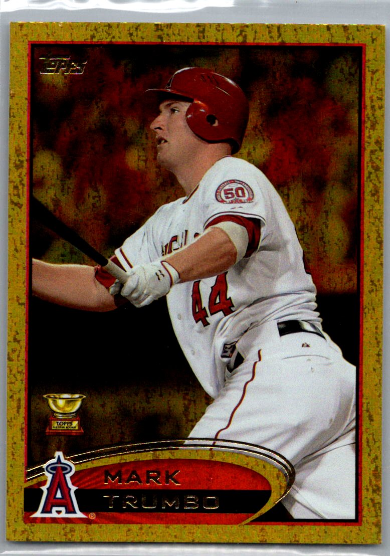 2012 Topps - Gold Sparkle Mark Trumbo #106 front