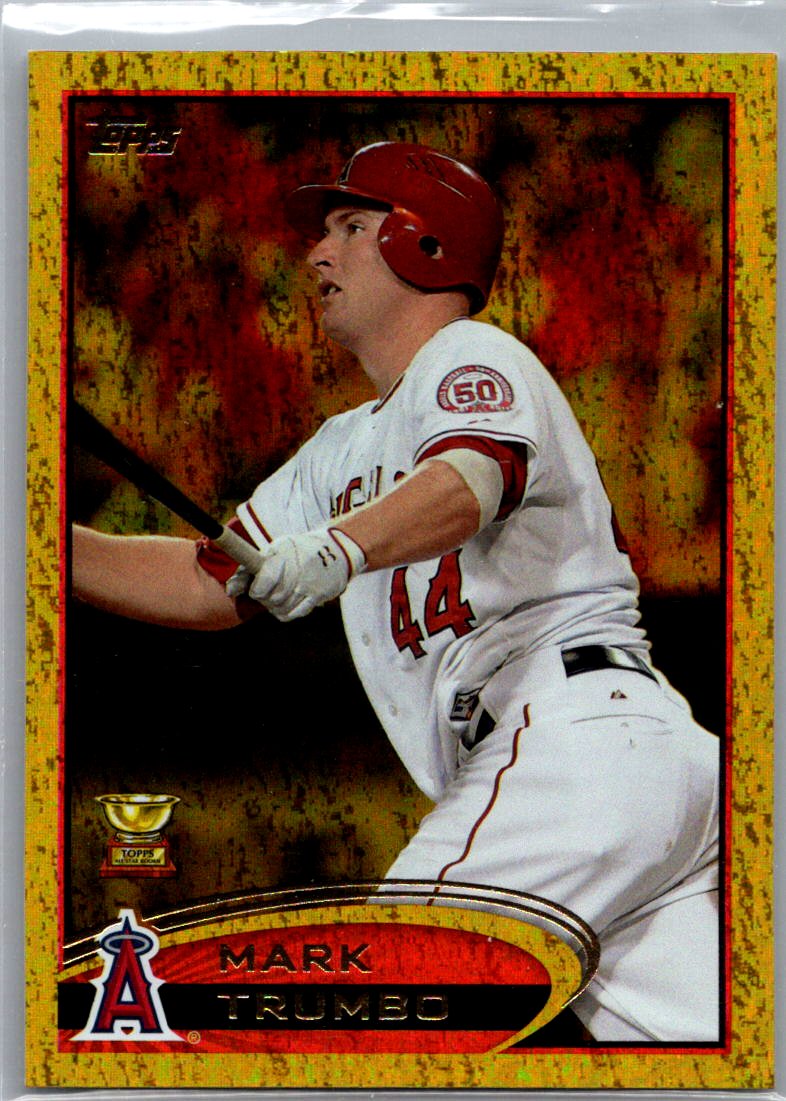 2012 Topps - Gold Sparkle Mark Trumbo #106 front