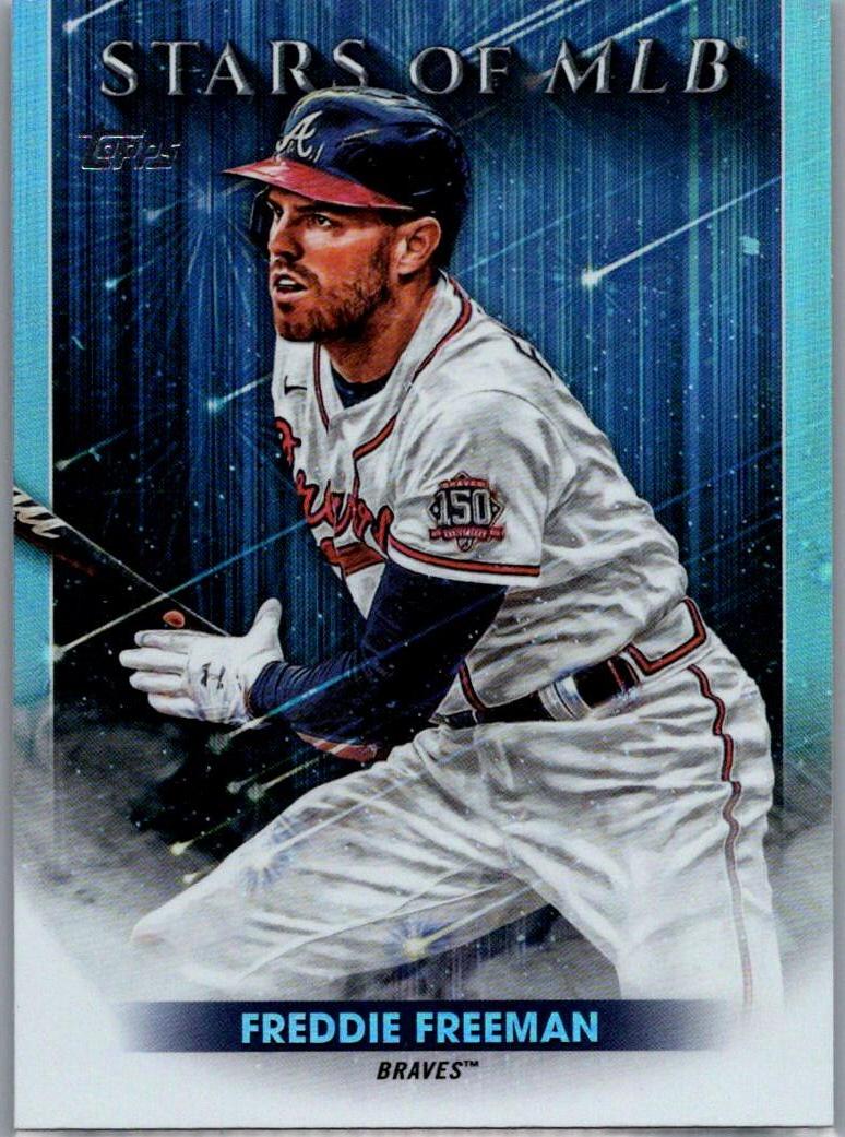 2022 Topps - Stars of MLB Chrome Freddie Freeman #SMLBC-3 front