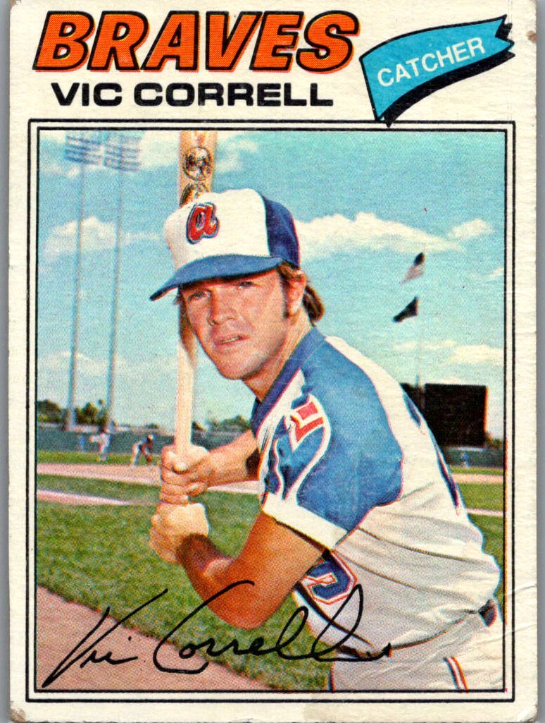 1977 Topps Vic Correll #364 front