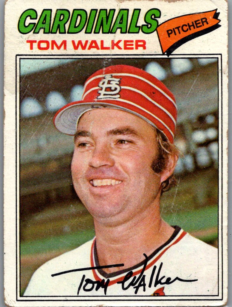 1977 Topps Tom Walker #652 front