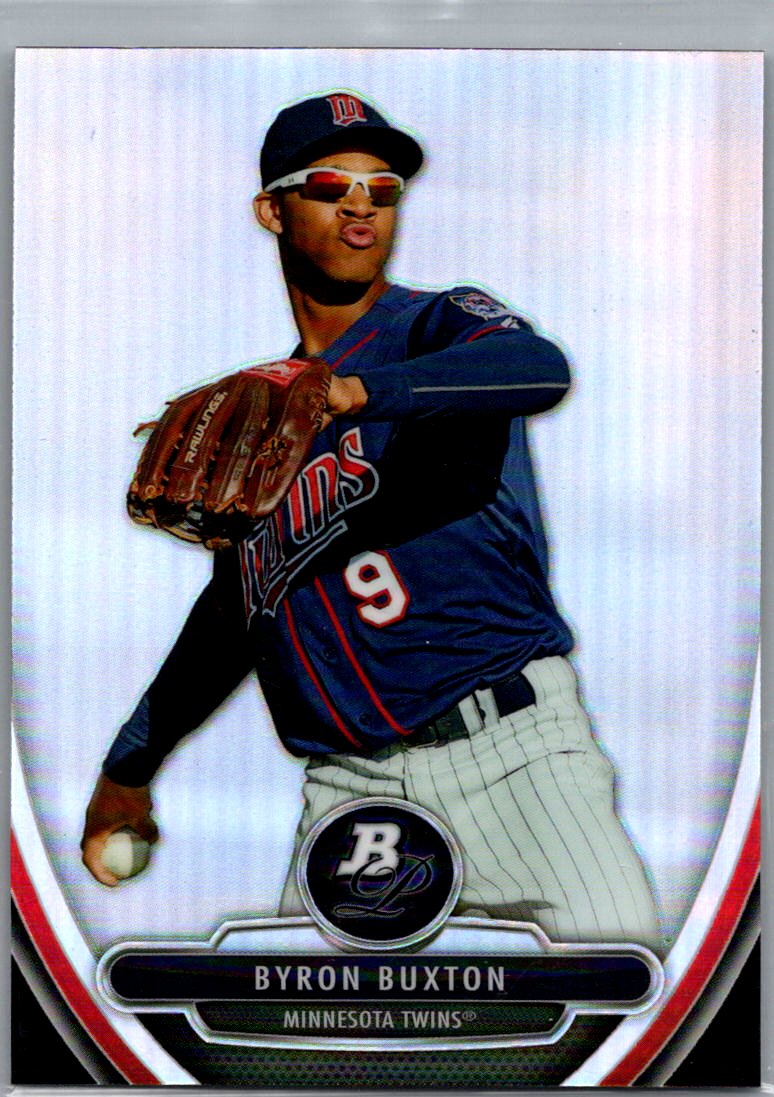 2013 Bowman Platinum - Prospects Byron Buxton #BPP19 front