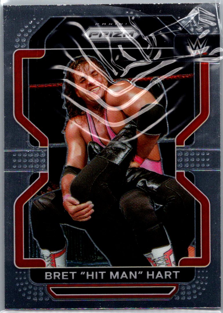 2022 Panini Prizm WWE Bret "Hit Man" Hart #198 front