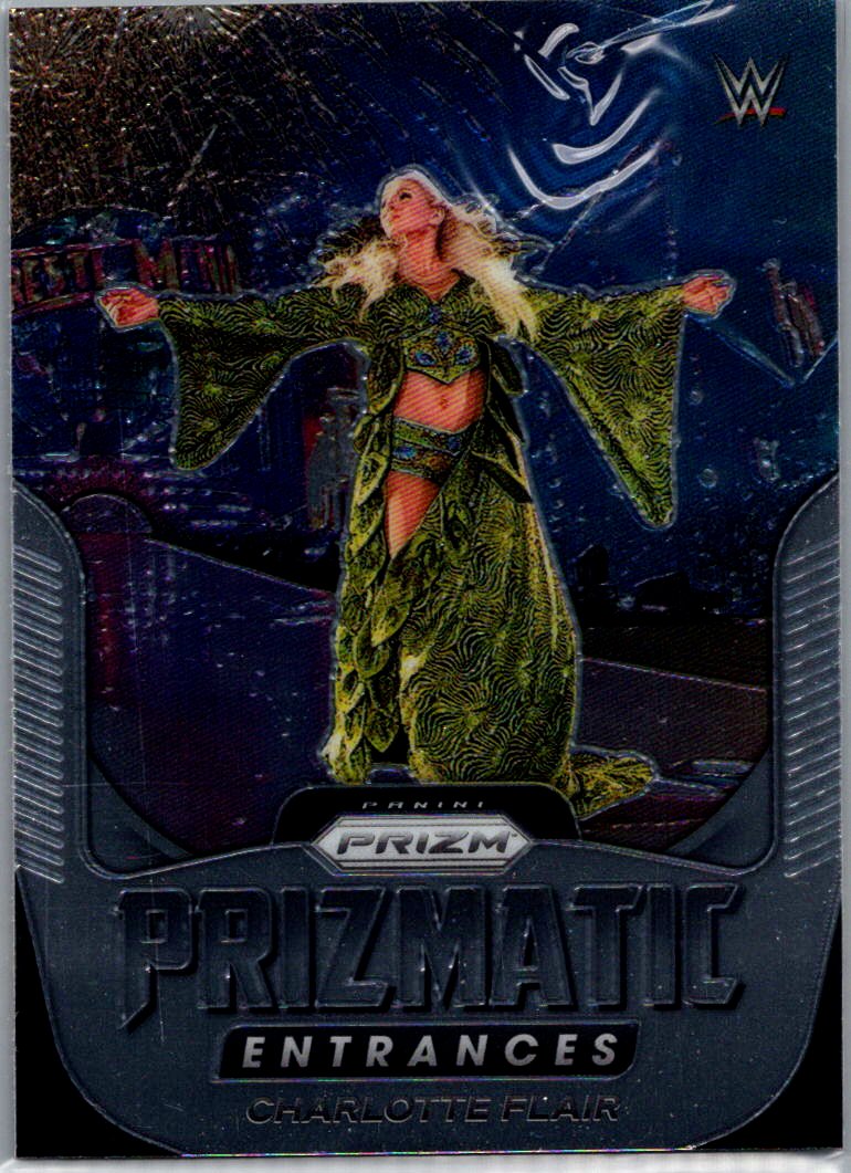 2022 Panini Prizm WWE - Prizmatic Entrances Charlotte Flair #11 front