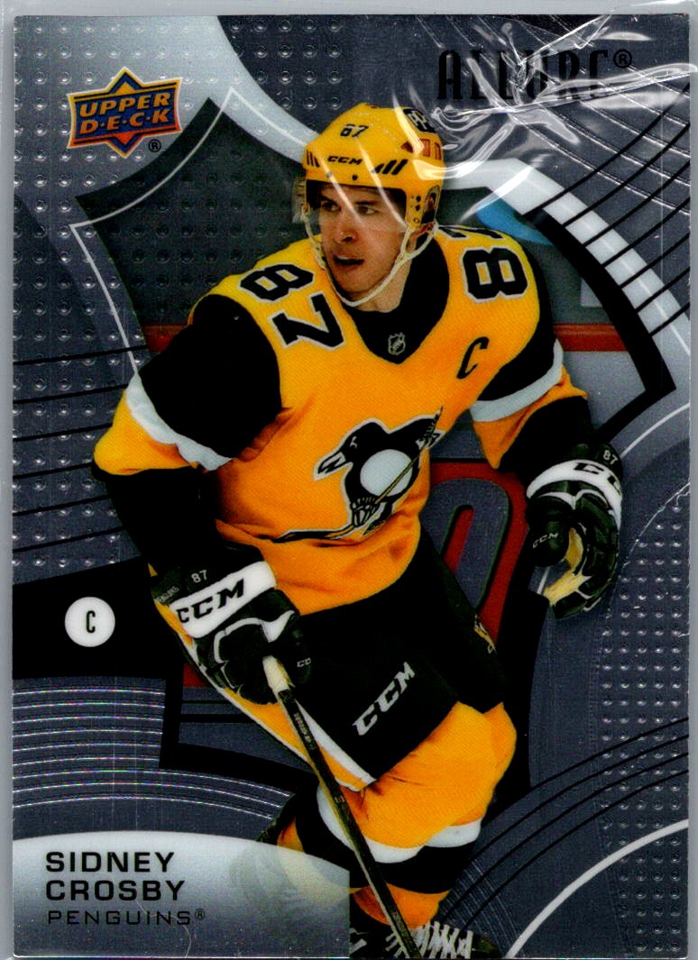 2021-22 Upper Deck Allure Sidney Crosby #4 front